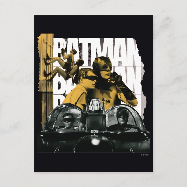 Dynamic Duo Scrapbook Photograph Postcard (Front)