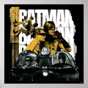 Dynamic Duo Scrapbook Photograph Poster