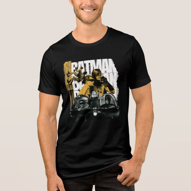Dynamic Duo Scrapbook Photograph Tri-Blend Shirt (Front)
