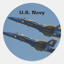 Dynamic Duo: Two U.S. Navy Blue Angels in Flight