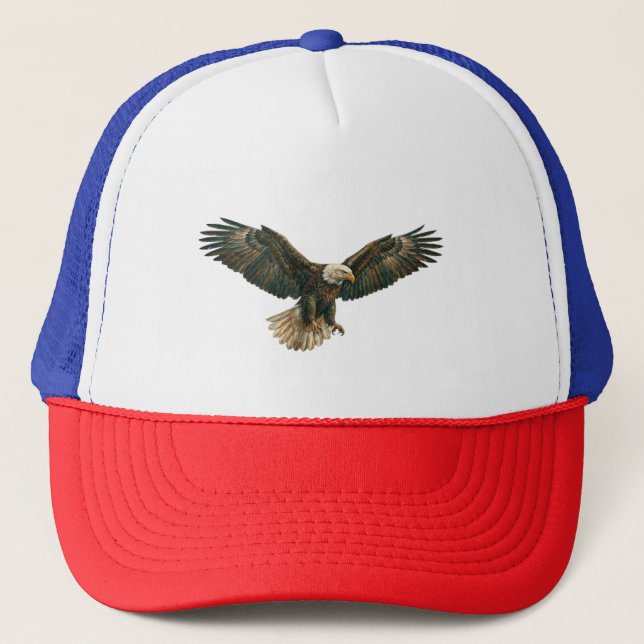 Dynamic Eagle Emblem - Freedom and Power Cap (Front)