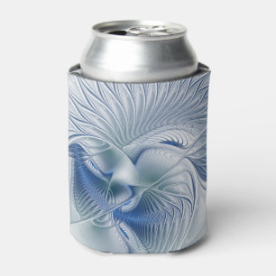 Dynamic Fantasy Abstract Blue Tones Fractal Art Can Cooler