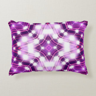 Dynamic Floodlights Background Texture Accent Pillow