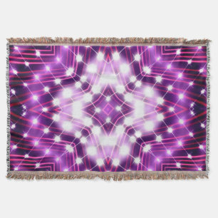 Dynamic Floodlights Background Texture Throw Blanket