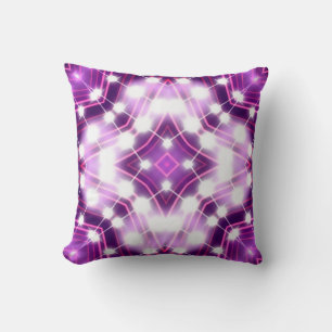 Dynamic Floodlights Background Texture Throw Pillow