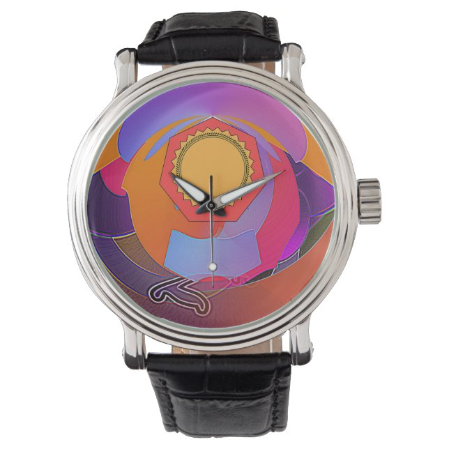 Dynamic Geo Mens  Watch (Front)