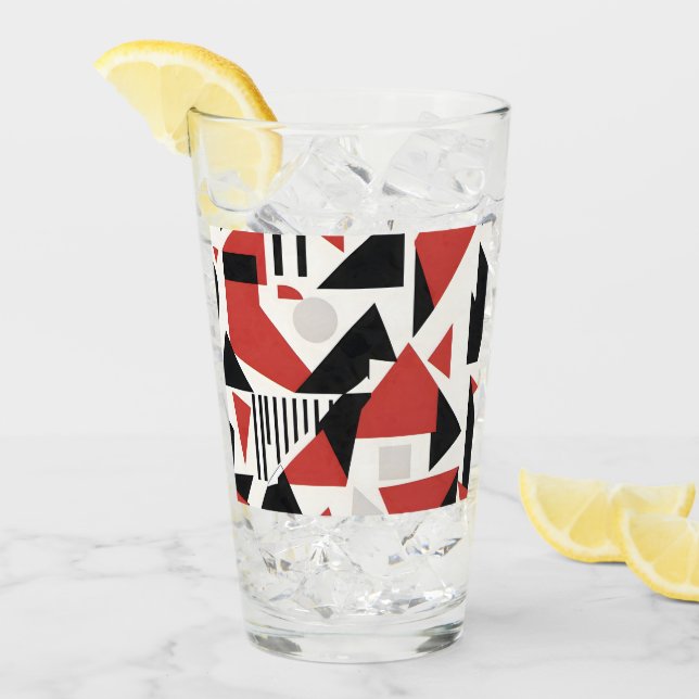 Dynamic Geometric Abstraction Glass (Front Ice)