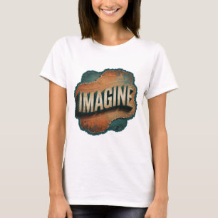 Dynamic Gold IMAGINE Wearable Art T-Shirt