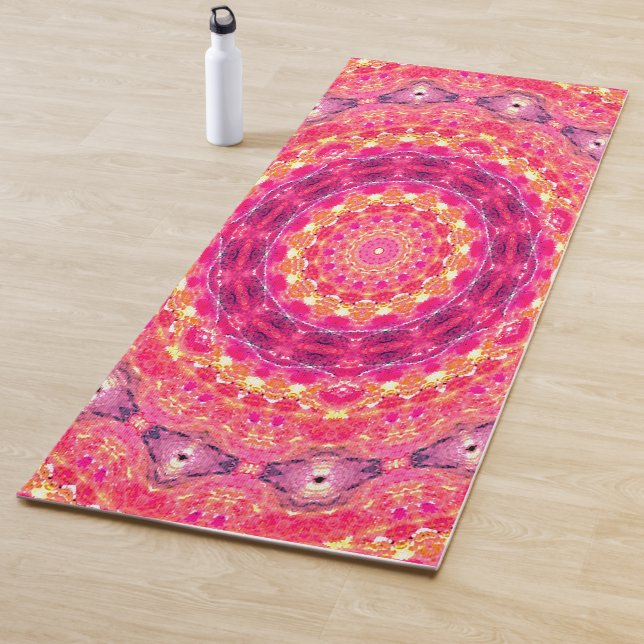 Dynamic Graphic Pop Art Design Yoga Mat (In Situ)
