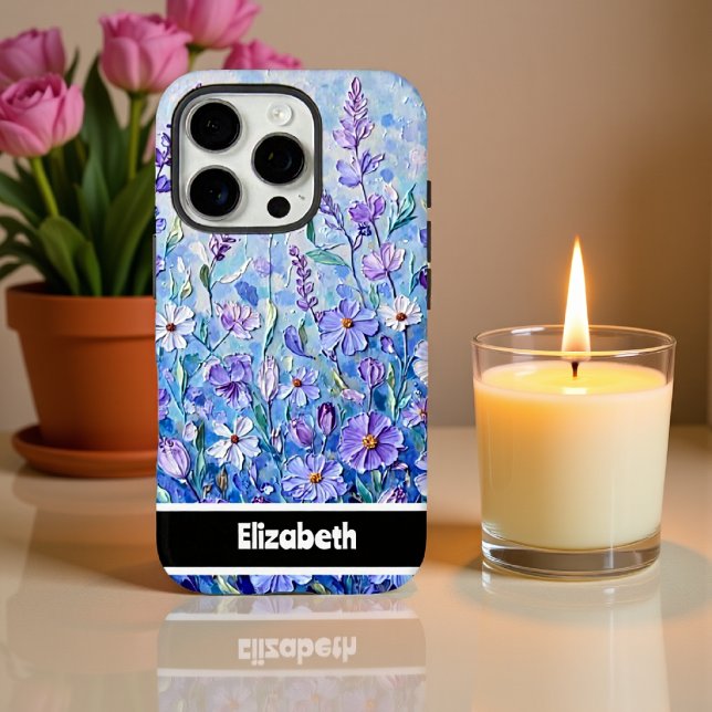 Dynamic Impasto Abstract Art Smartphone iPhone Case (Creator Uploaded)