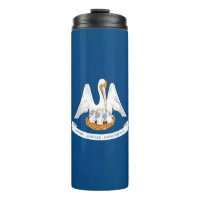 Dynamic Louisiana State Flag Graphic on a
