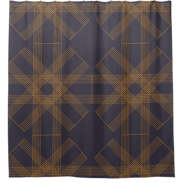 Dynamic, modern, cool, abstract line pattern art (Front)