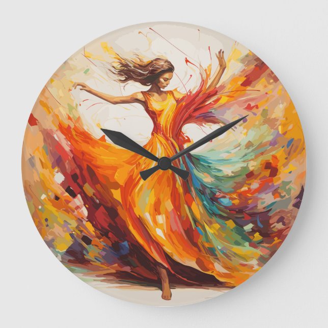 Dynamic Movement Large Clock (Front)