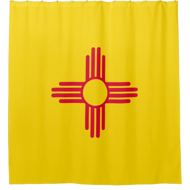 Dynamic New Mexico State Flag Graphic on a (Front)