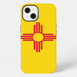 Dynamic New Mexico State Flag Graphic on a iPhone 13 Case