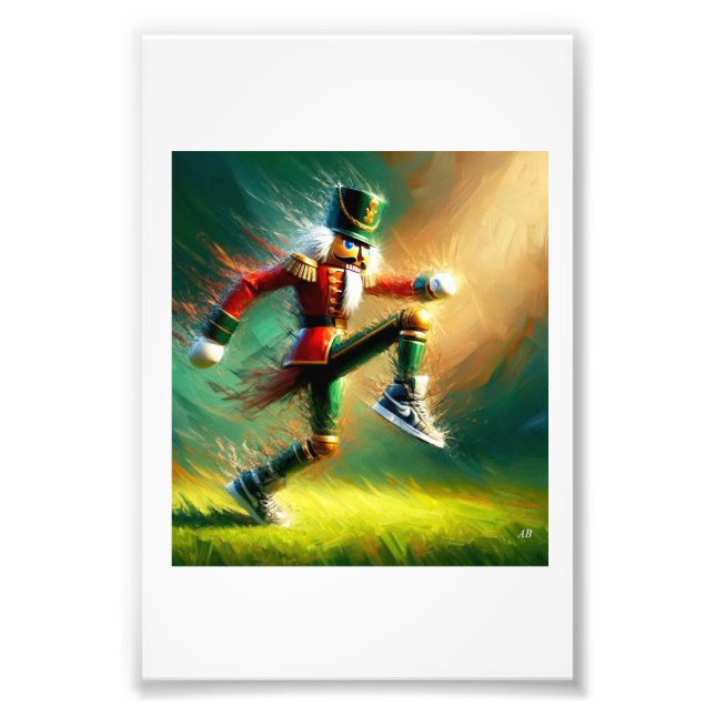 Dynamic Nutcracker Soldier,  Photo Print (Front)