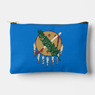Dynamic Oklahoma State Flag Graphic on a Accessory Pouch