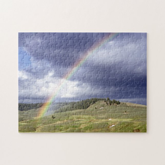 Dynamic Rainbow Jigsaw Puzzle (Horizontal)