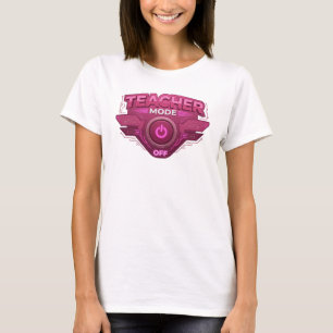Dynamic Red TEACH MODE OFF Original Design T-Shirt
