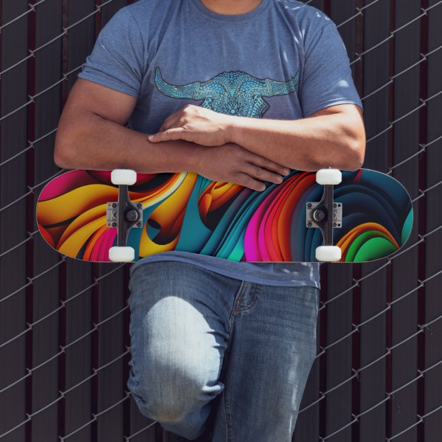 Dynamic Rhythms on Wheels Skateboard (Outdoor 3)