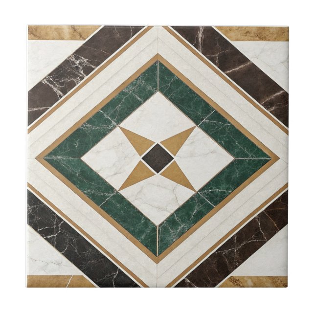 Dynamic Shapes – Abstract Geometric Design for Wal Tile (Front)