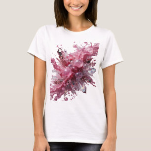 Dynamic Silver CRYSTAL BUBBLES Slogan Tee