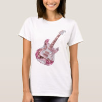Dynamic Silver PINK GLITTER ELECTRIC GUITAR