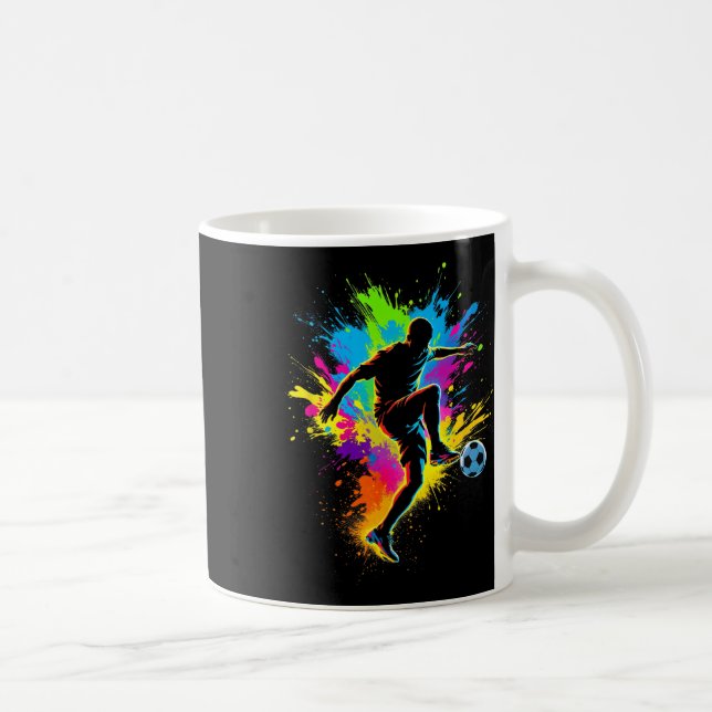 Dynamic Soccer _1  Coffee Mug (Right)