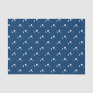Dynamic South Carolina State Flag Graphic on a Tissue Paper