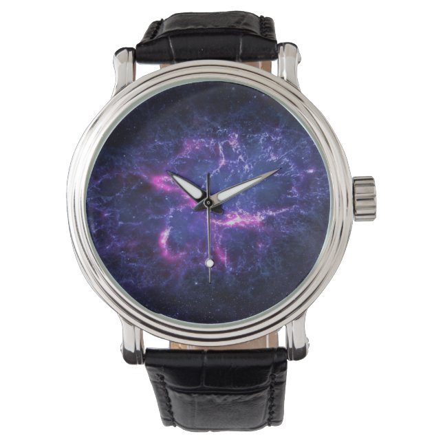 Dynamic Space Nebula Cosmic Image Watch (Front)