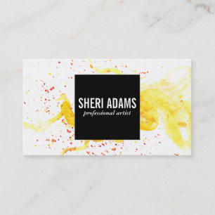 Dynamic   Spatter III Business Card