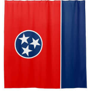 Dynamic Tennessee State Flag Graphic on a