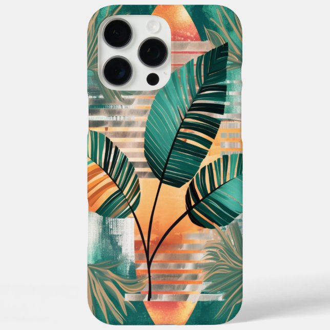 Dynamic tropical wave Case-Mate iPhone case (Back)
