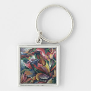Dynamism of the Body, 1913 (oil on canvas) Keychain