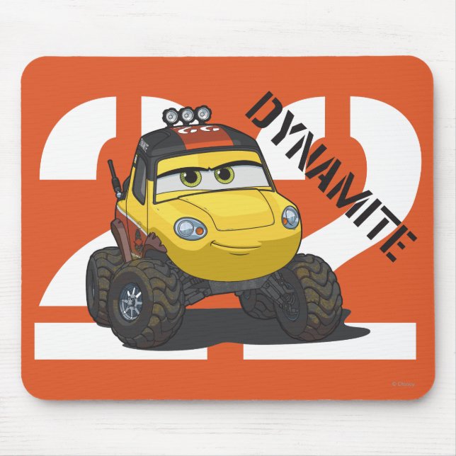 Dynamite Character Art Mouse Pad (Front)