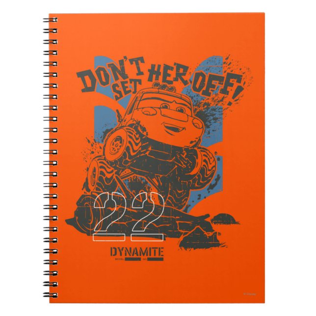 Dynamite Don't Set Her Off! Notebook (Front)