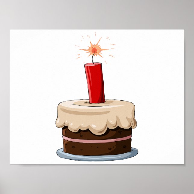 Dynamite In A Cake Poster (Front)