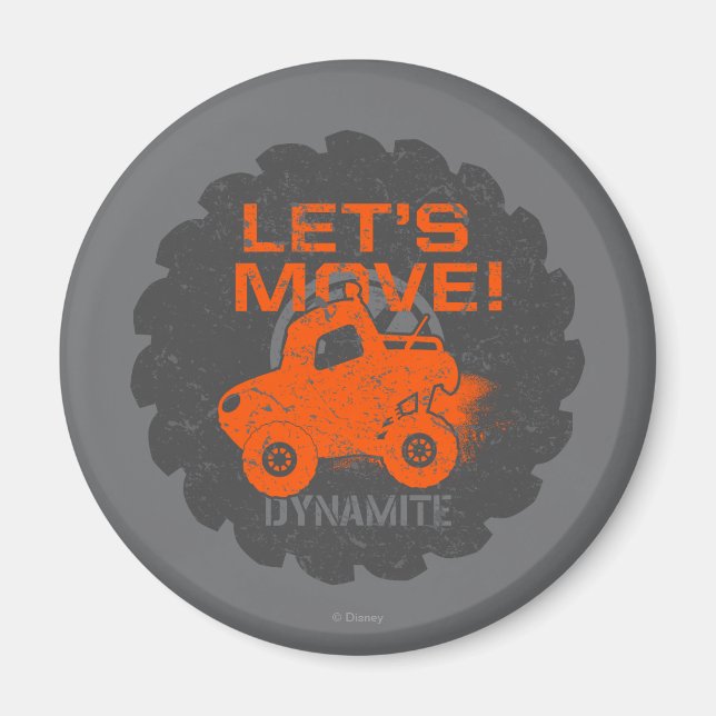 Dynamite Let's Move! Magnet (Front)