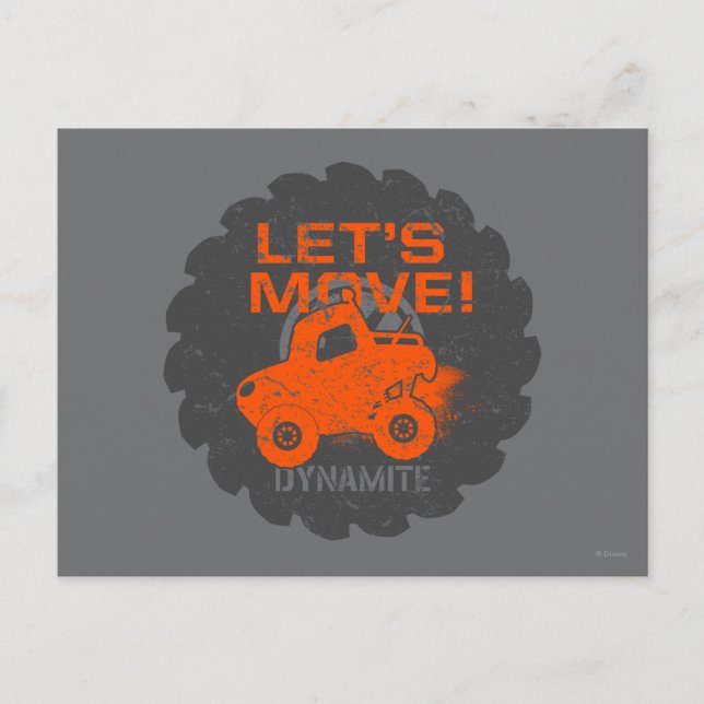 Dynamite Let's Move! Postcard (Front)