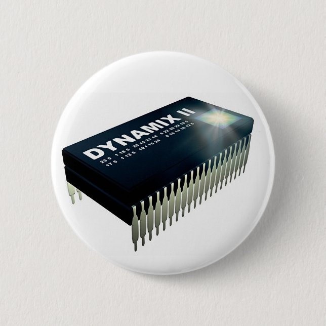 Dynamix II Chip Logo Pin (Front)