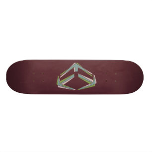Dynamo Red Skateboard