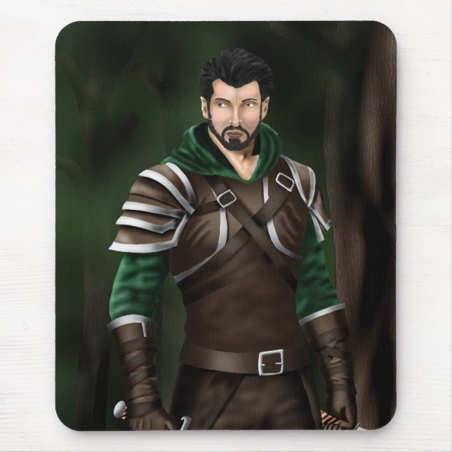 Dyron the Ranger Mouse Pad (Front)
