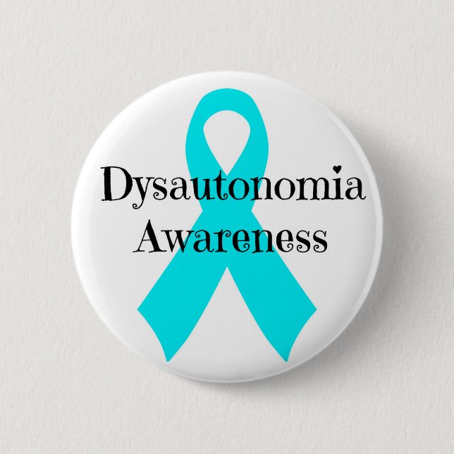 Dysautonomia Awareness 2 Inch Round Button (Front)