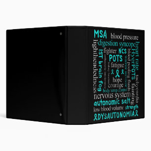 Dysautonomia Awareness Month dysautonomia patient  Binder