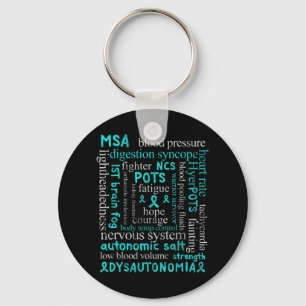 Dysautonomia Awareness Month dysautonomia patient Keychain