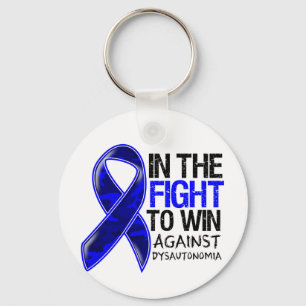 Dysautonomia - Fight To Win Keychain
