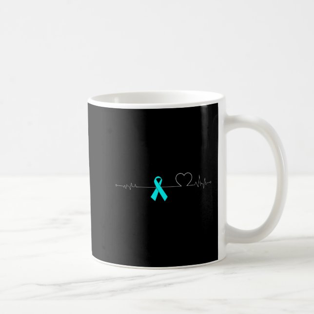 Dysautonomia Heartbeat Pulse EKG NCS Strong POTS M Coffee Mug (Right)