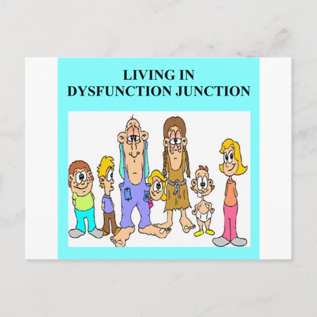 dysfunction hunction postcard (Front)