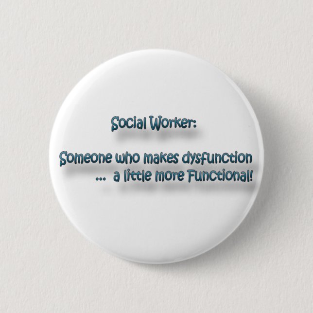 Dysfunction Junction 2 Inch Round Button (Front)