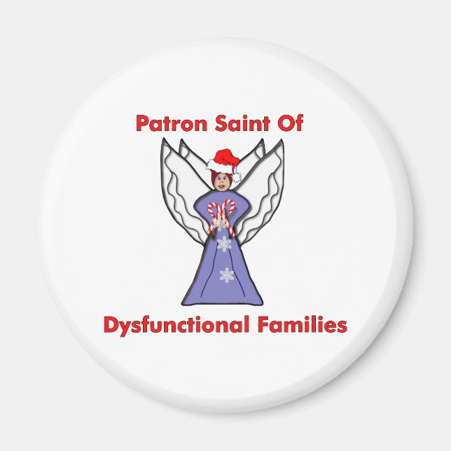 Dysfunctional Families Angel Magnet (Front)